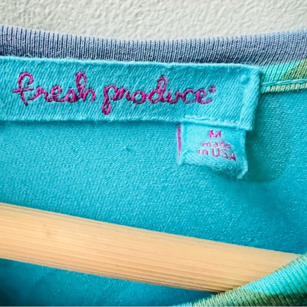 Fresh Produce Medium Luna Blue Chloe Fresh Blossoms Key Hole Dress Medium - Picture 2 of 4